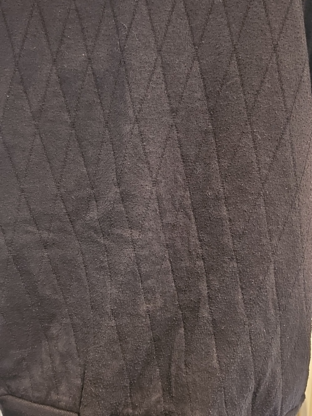 Vintage Black Cotton Bomber - Picture 5 of 6